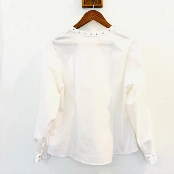 Anne Fontaine White Button Down Shirt - Picture 3 of 14